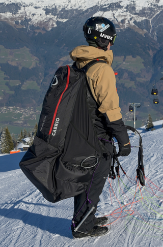 Cabrio, Harnes de parapente