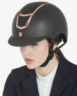 Casco Equestro con Rhinestones