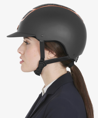 Casco Equestro con Rhinestones